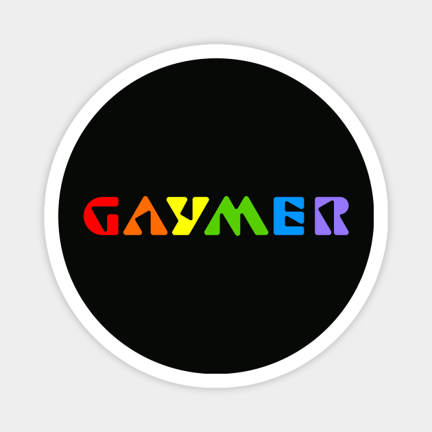 Gaymer Magnet by RussellTateDotCom